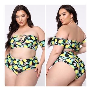 Fashion Nova Making Lemonade Bikini Set 🍋